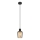 Globo - Pakabinamas sietynas 1xE27/40W/230V diametras 13,5 cm juoda