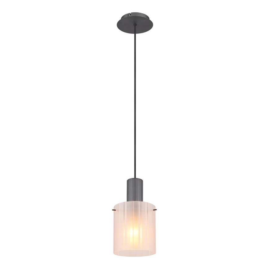 Globo - Pakabinamas sietynas 1xE27/40W/230V diametras 18 cm balta