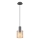 Globo - Pakabinamas sietynas 1xE27/40W/230V diametras 18 cm ruda