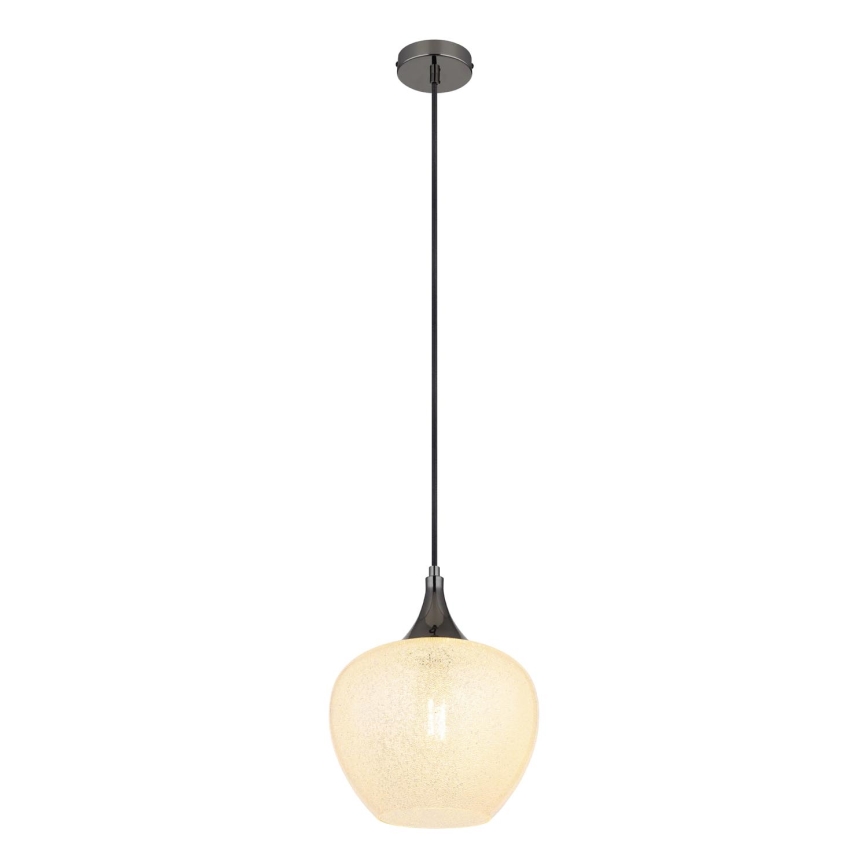 Globo - Pakabinamas sietynas 1xE27/40W/230V diametras 24 cm balta/antracitas