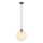 Globo - Pakabinamas sietynas 1xE27/40W/230V diametras 24 cm balta/antracitas