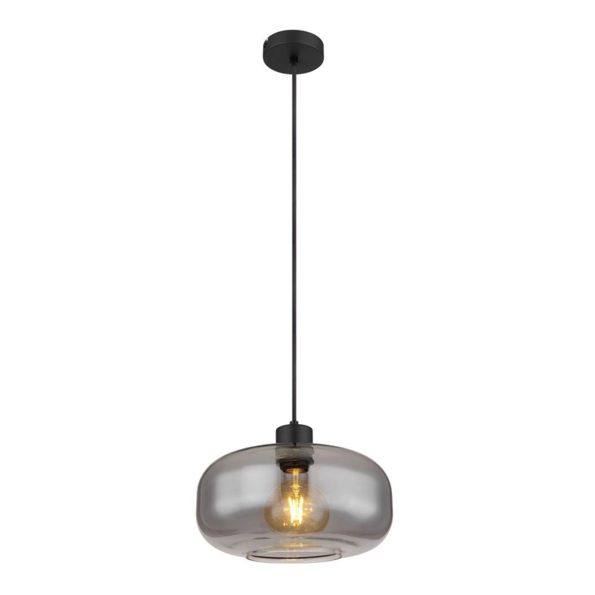 Globo - Pakabinamas sietynas 1xE27/40W/230V diametras 28 cm pilka