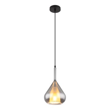 Globo - Pakabinamas sietynas 1xE27/60W/230V diametras 20 cm juoda