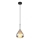 Globo - Pakabinamas sietynas 1xE27/60W/230V diametras 20 cm juoda