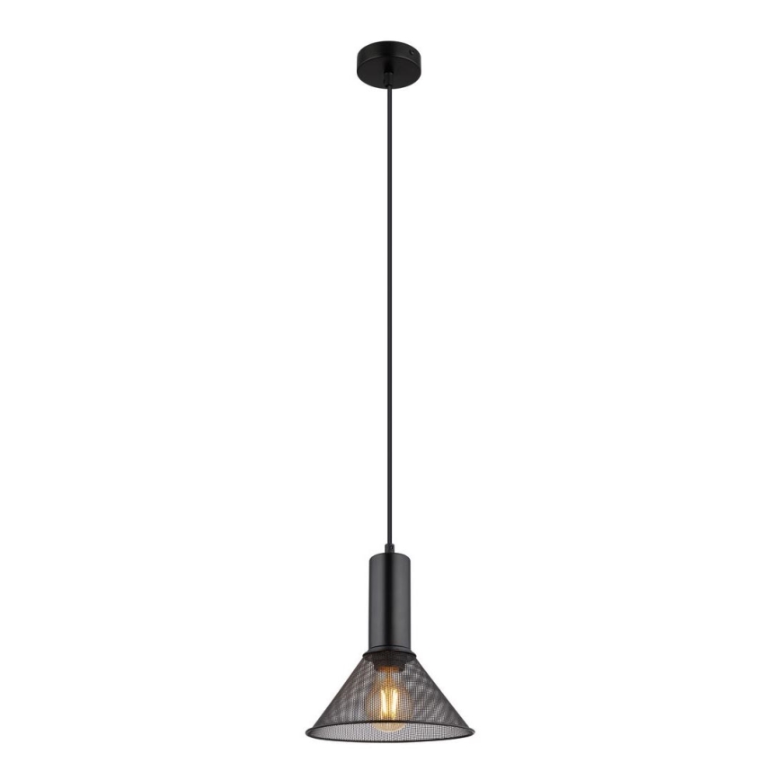 Globo - Pakabinamas sietynas 1xE27/60W/230V juoda