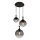 Globo - Pakabinamas sietynas 3xE27/10W/230V diametras 48 cm juoda
