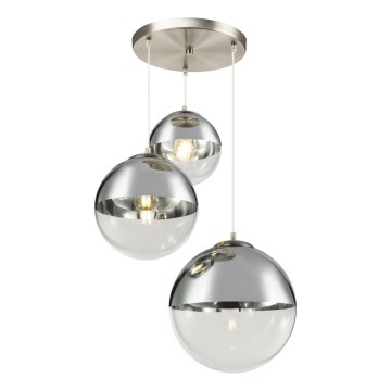 Globo - Pakabinamas sietynas 3xE27/40W/230V diametras 51 cm