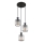 Globo - Pakabinamas sietynas 3xE27/60W/230V diametras 32 cm juoda