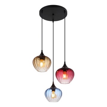 Globo - Pakabinamas sietynas 3xE27/60W/230V