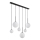 Globo - Pakabinamas sietynas 3xE27/9W/230V + 3xG9/5W