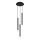 Globo - Pakabinamas sietynas 3xG9/4W/230V diametras 24 cm juoda
