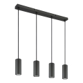 Globo - Pakabinamas sietynas 4xGU10/25W/230V juoda