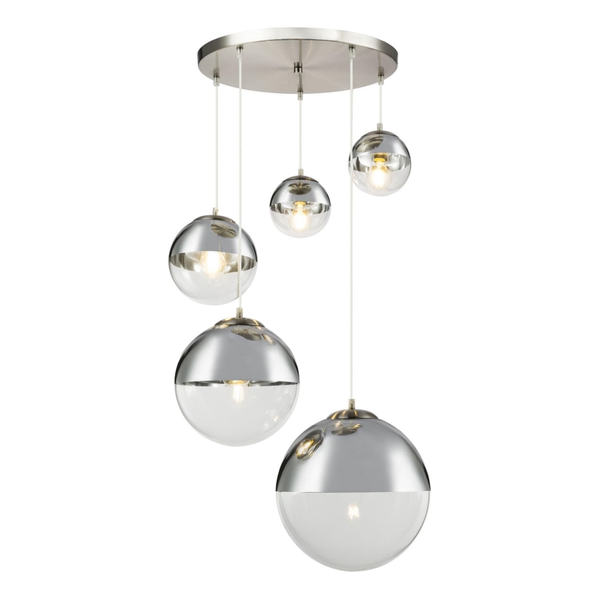 Globo - Pakabinamas sietynas 5xE27/60W/230V diametras 65 cm