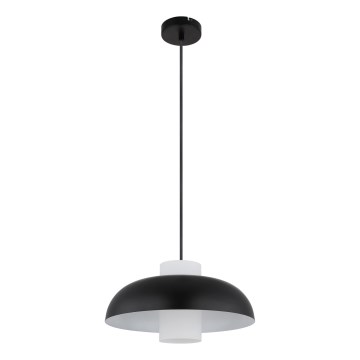 Globo - pakabinamas šviestuvas ant laido 1xE27/60W/230V juoda