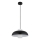 Globo - pakabinamas šviestuvas ant laido 1xE27/60W/230V juoda