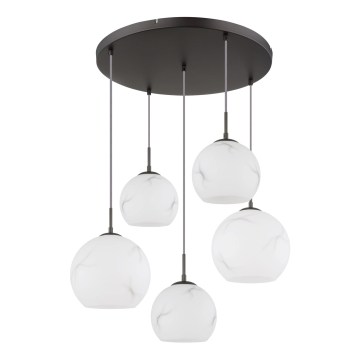 Globo - pakabinamas šviestuvas ant laido 5×E27/60W/230V, skersmuo 75 cm