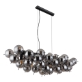 Globo - pakabinamas šviestuvas ant laido 6xE14/25W/230V juodas