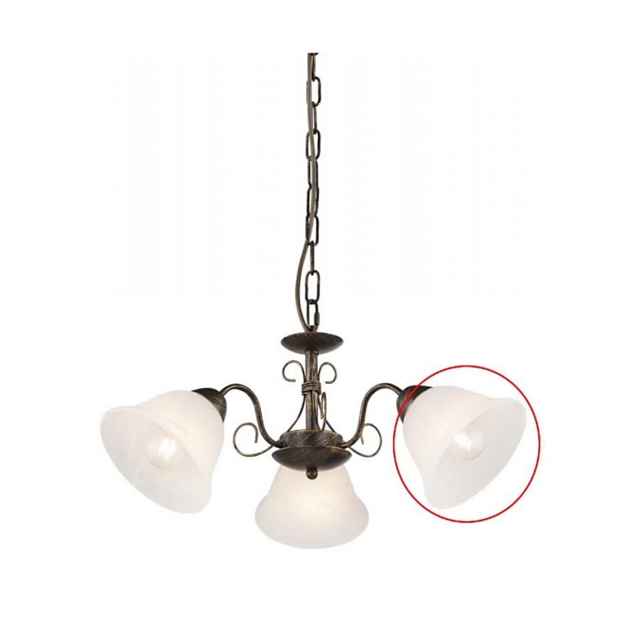 Globo - pakaitinis stiklas šviestuvui SAVAI E27