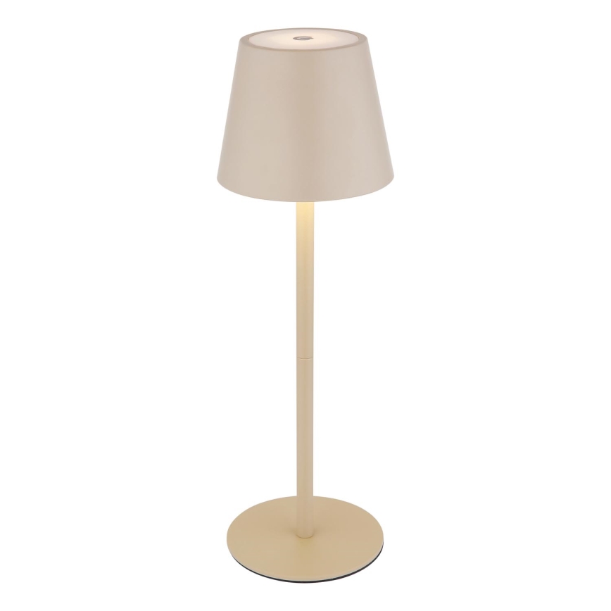 Globo - reguliuojama jutiklinė įkraunama lauko stalinė lempa LED/3W/5V 3000/4000/5000K IP54 1800 mAh