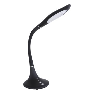 Globo - reguliuojama jutiklinė lanksčioji stalinė LED lempa LED/9W/230V 3000/4000/6500K juoda