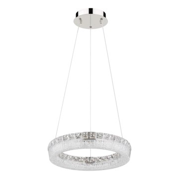 Globo - reguliuojama LED liustra ant laido LED/24W/230V 2700-6000K, skaidri + nuotolinis valdymas