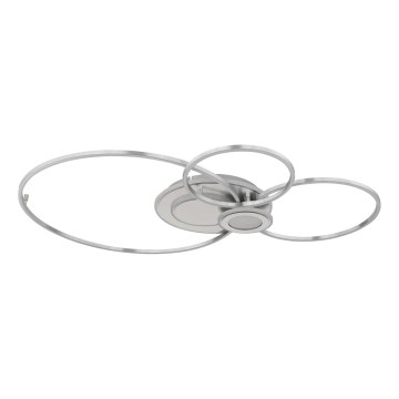 Globo - reguliuojamas LED lubinis šviestuvas LED/36W/230V 2700-6000K sidabrinis + nuotolinis valdymas