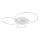 Globo - reguliuojamas LED lubų šviestuvas LED/70W/230V 2700-6500K 105x26,5 cm sidabrinis + nuotolinis valdymas