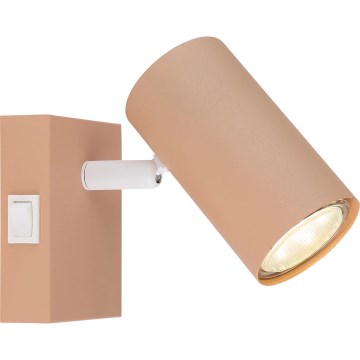 Globo - Sieninis akcentinis šviestuvas 1xGU10/25W/230V oranžinė