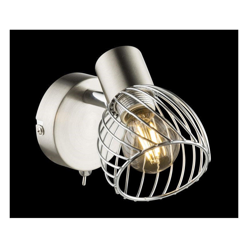 Globo - Sieninis akcentinis šviestuvas  1xE14/40W/230V