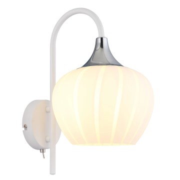 Globo - Sieninis šviestuvas 1xE27/40W/230V balta