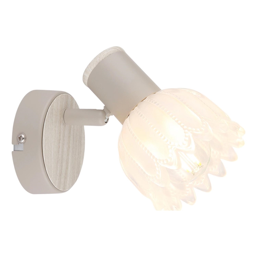 Globo - Sieninis taškinis šviestuvas 1xE14/40W/230V