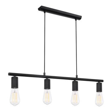 Globo - Sietynas, kabinamas ant virvės 4xE27/60W/230V