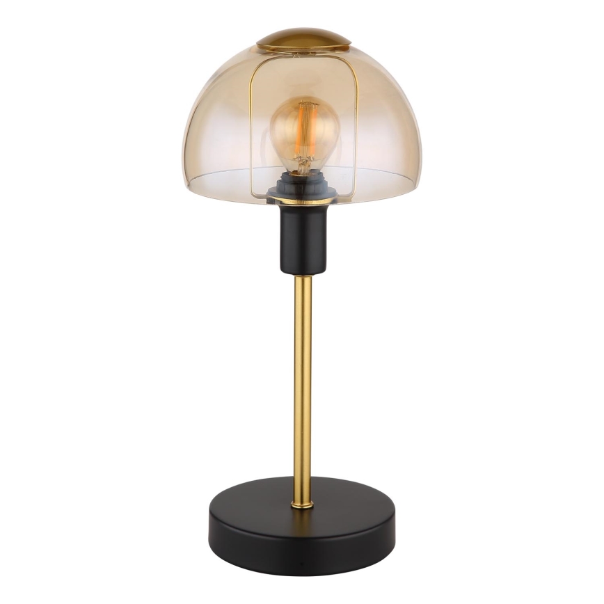 Globo - Stalas jutiklinė lempa 1xE14/25W/230V juoda/auksas