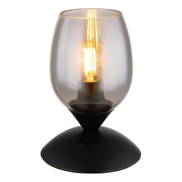 Globo - Stalas jutiklinė lempa 1xE14/25W/230V juoda