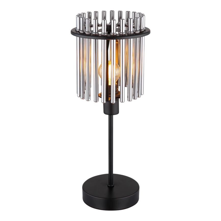 Globo - Stalinis šviestuvas 1xE14/40W/230V diametras 15 cm juoda