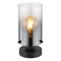 Globo - Stalinis šviestuvas 1xE27/40W/230V diametras 12,5 cm juoda