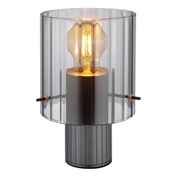 Globo - Stalinis šviestuvas 1xE27/40W/230V diametras 14 cm pilka