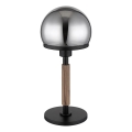 Globo - Stalinis šviestuvas 1xE27/40W/230V juoda/ruda