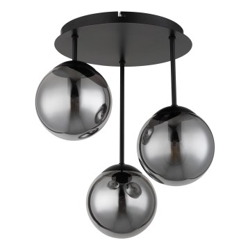 Globo - Stropinė liustra 3xE14/25W/230V juoda