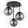 Globo - Stropinė liustra 3xE14/25W/230V juoda