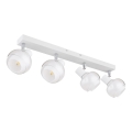Globo - Taškinis šviestuvas 4 x E14, 40 W, 230 V, baltas