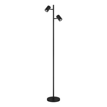 Globo - Toršeras 2xGU10/5W/230V juoda