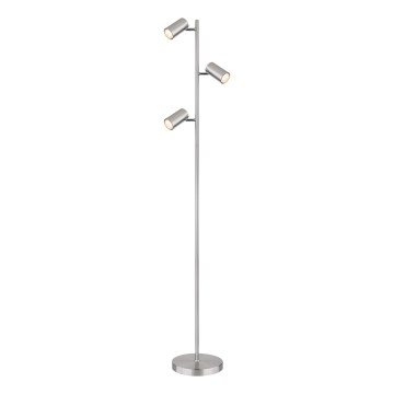 Globo - Toršeras 3xGU10/5W/230V matinis chromas