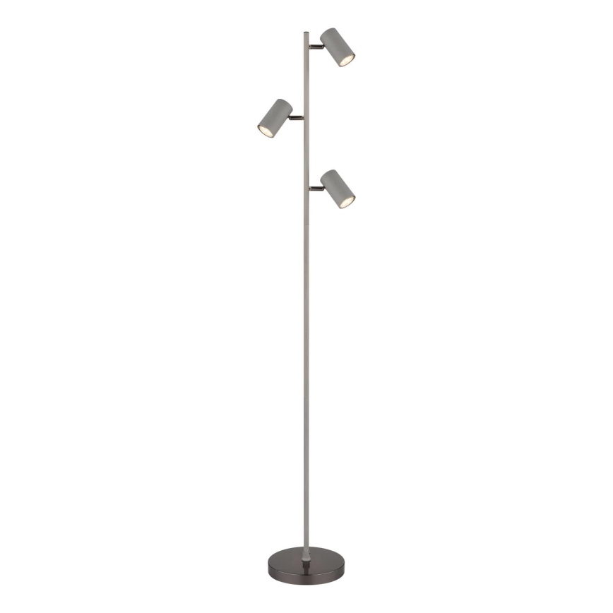 Globo - Toršeras 3xGU10/5W/230V pilka