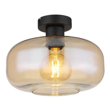 Globo - Tvirtinamas sietynas 1xE27/40W/230V diametras 28 cm permatoma