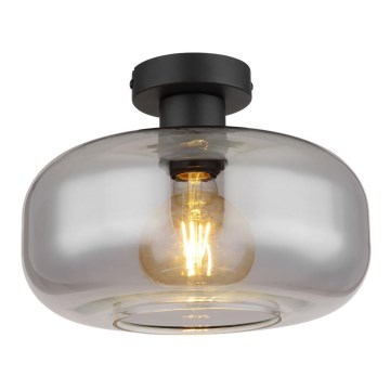 Globo - Tvirtinamas sietynas 1xE27/40W/230V diametras 28 cm pilka