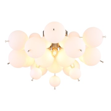 Globo - Tvirtinamas sietynas 3xE14/25W/230V diametras 55 cm balta