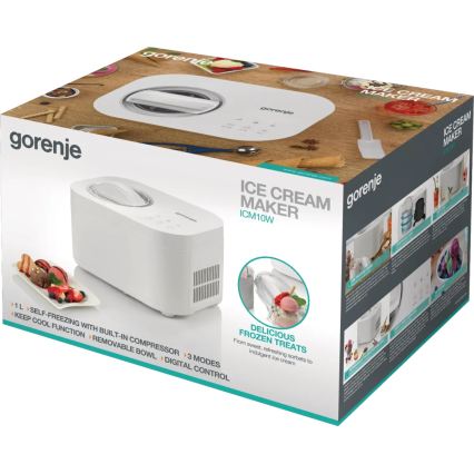 GORENJE ICM10W - Ledų gaminimo aparatas 100W/230V baltas