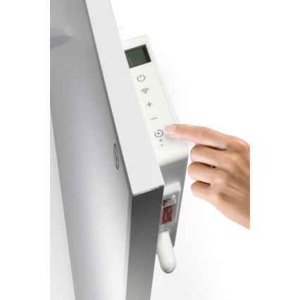 GORENJE IR540W - Išmanioji 540W elektrinė infraraudonųjų spindulių šildymo panelė su laikmačiu ir Wi-Fi, juoda