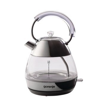 GORENJE K17GPD - Greitai užverdantis elektrinis virdulys 1,7 l 2200W/230V stiklinis/nerūdijančio plieno
